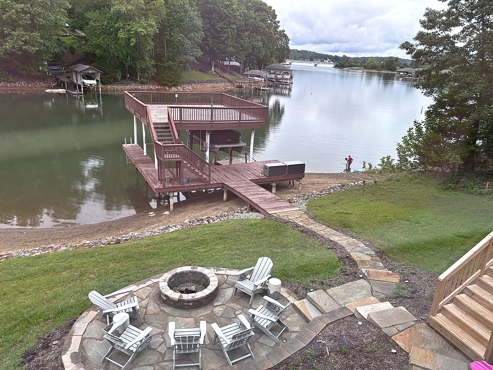 Private dock and lake access